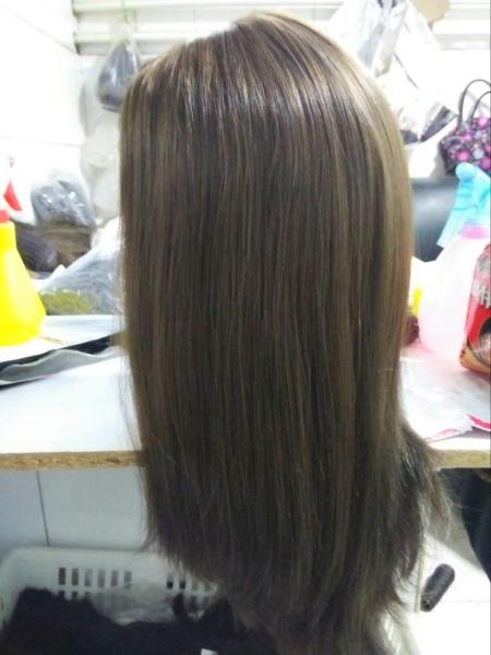 20 inch Eouropean 100% human hair wig Jewish Wig Kosher Wig, Beauty Supply Wigs,