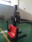1000kg Walkie Semi Electric Stacker Trucks Single Mast