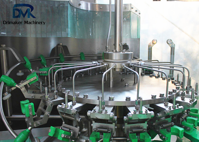 Fully Automatic Glass Bottle Filling Machine Sus304 High Accrurate Filling
