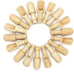 Traditional Mini Wooden Scoop Spoon Unpainted For Bath Salts