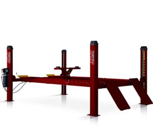 China 3700kg Capacity Four Post Vehicle Lift Height 1700mm Simple Maintenance wholesale