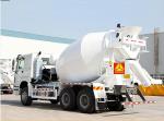 Euro 4 Standard Concrete Mixer Machine 6X4 / 10 Wheels 9CBM 380HP