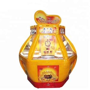 China Electronic Lottery Gold Fort Prize Game Machine For Theater English Version wholesale