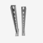 SS304 Stainless Steel Metal Plate Braces HDG Galvanized U Bracket Hot Rolled