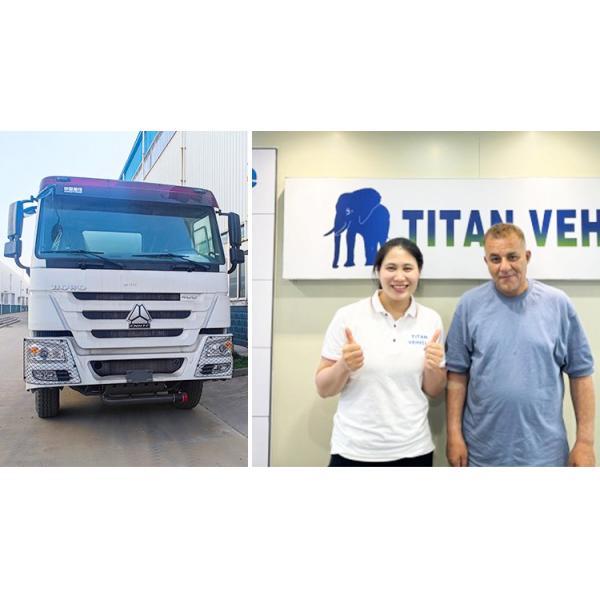 TITAN Howo Fuel Tank Truck Price Sino Truck Howo Truck Fuel Tanks for Sale