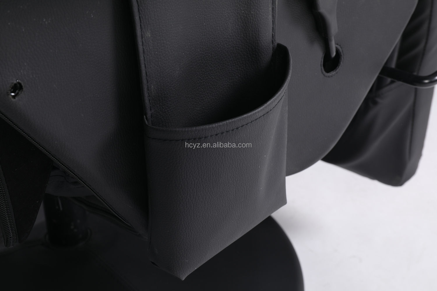 Modern Design Racing Style Leather Swivel Gaming Chair with Cup Holder and Footrest