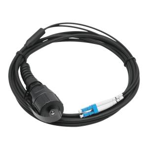China Outdoor Armored Fiber Optic Cable / With IP67 ODVA Waterproof Connector /Tactical Fiber Optic Cable wholesale