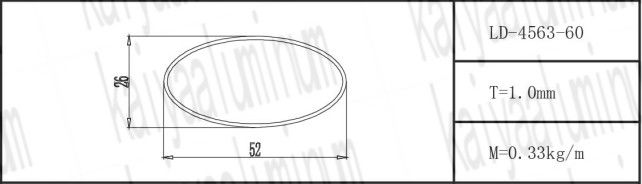 12.7 Inches Holes Matte Round Aluminum Tube Profiles OEM