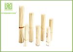 Slim Bamboo Canape Sticks , Healthy Wooden Shish Kabob Sticks Kitchen Skewers