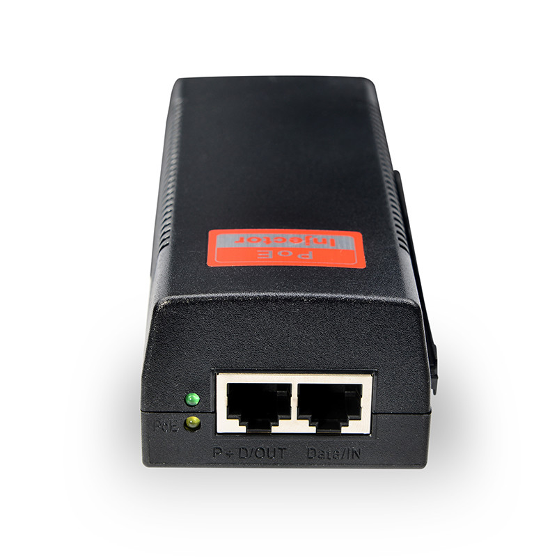 Gigabite 30W 60W POE Injector gigabit POE Power Supply Adapter Compatible W/T IEEE802.3at/af 0.625A for POE camera