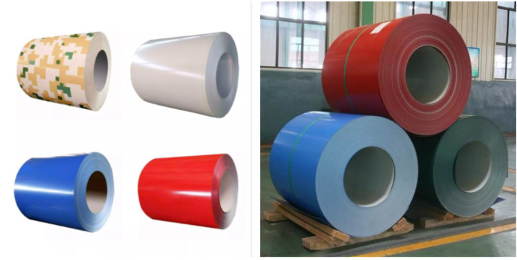 S350GD S550GD Color Coated Galvanized Steel Coil ASTM A755M PPGI Coils