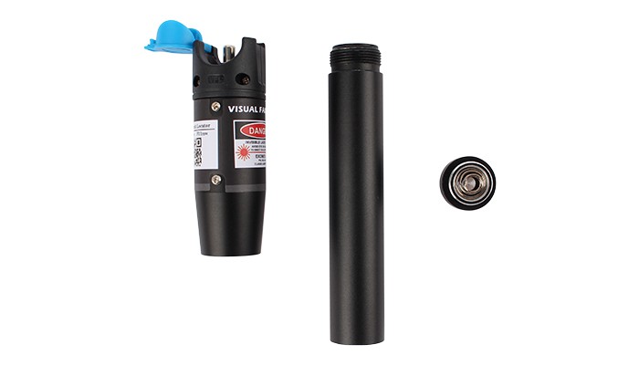 700 Black Optical Fiber Tools 650nm AL Pen Type Visual Fault Locator