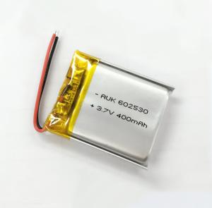 China ODM Thinnest LiPo Battery Rechargeable 3.7v 400mah Lithium Polymer Battery wholesale