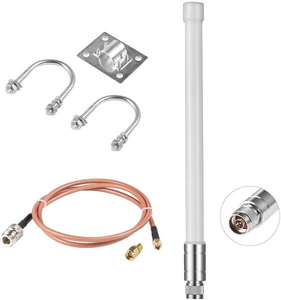 Outdoor Stick Antenna for 900 MHz ISM Band Standard N-Male Connector Type