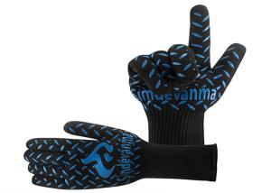 China Cooking Waterproof Heat Resistant Gloves , Heavy Duty Heat Resistant Gloves wholesale