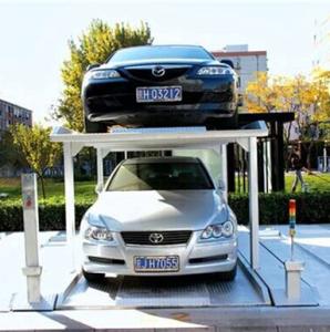 China Electric Hydraulic Simple Car Parking Lift In Pit For Two Cars 4-5ton wholesale