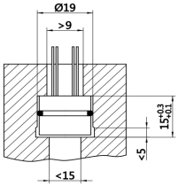Process Control Piezo Resistive Pressure Sensor Underwater Pressure Sensor