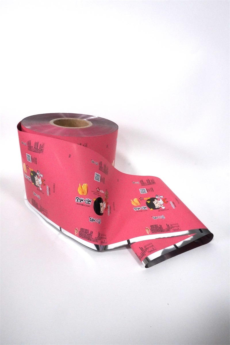 Safety Film Laminated PET/VMPET/PE Plastic Food/Snacks/Nuts Packaging Plastic Film Roll
