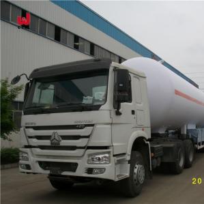 China LPG Truck Semi Trailers 42m3 3 Axle Propane Tank Trailer wholesale