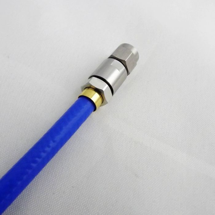Flexible Low Loss Microwave Cable L47P2 SMM0SMM0 Rf Connection Cable