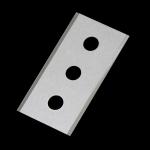 Tungsten Carbide Film Slitter Knife 43x22x0.4mm For Chemical Fiber Cutting
