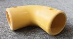 High Strength FRP Connectors Handrail Fence Fittings Fiberglass Tee / Pipe