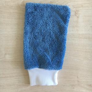 China House keeping washing absorb mitt 100% polyester microfiber mitt gloves wholesale