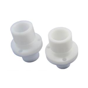 China White Acrylic Components Lathe Milling PVC CNC Machining Plastic Parts wholesale