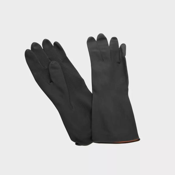 Resistance to chemical corrosion protection rubber hand gloves industrial safety