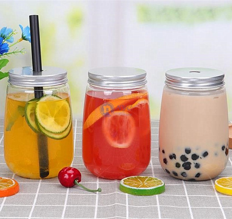 350ml Screw Cap 46g Disposable Juice Bottles