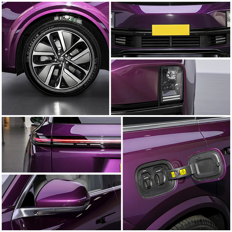 1315km Cruising Range 2023 Lixiang L9 Luxury Max Edition SUV Hybrid Engine Electric Cars and 5218x1998x1800mm Dimensions