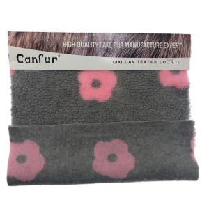 China Customized Knitted Jacquard Sherpa Fabric for Customer Requirements wholesale
