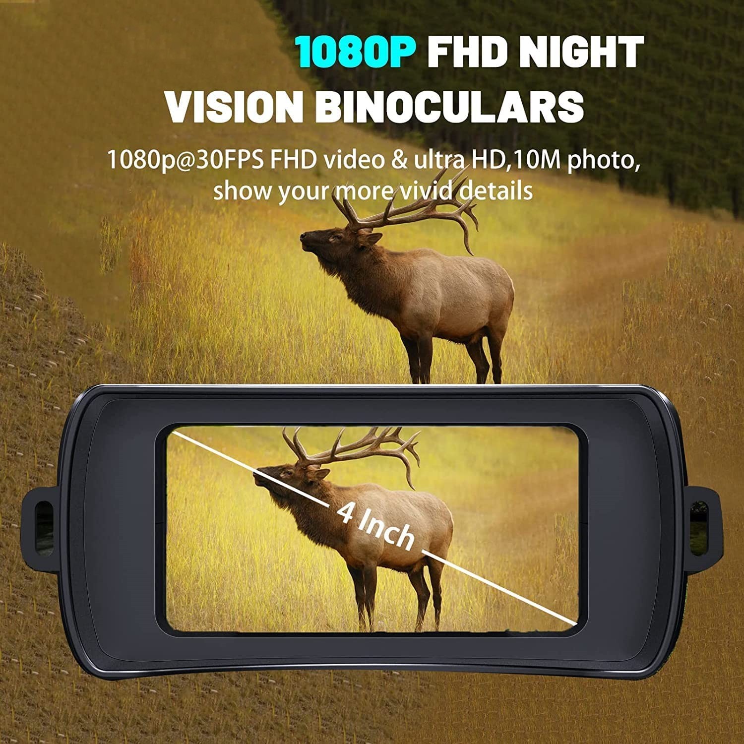 Infrared Digital Binocular Night Vision Thermal Goggles Military