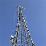 4G Cellular Mast Galvanised Tubular Steel Tower 10 25 35 40 M Meters 3 Legged