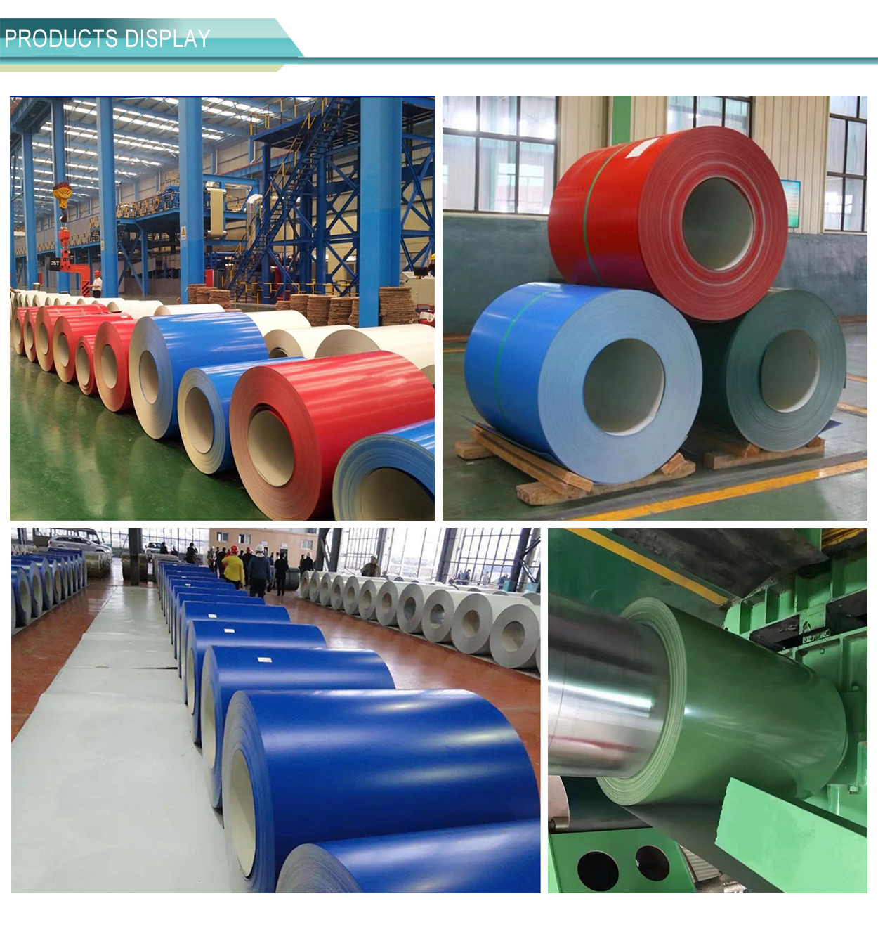 Packages seaworthy package for PPGI Steel Coil Color Coated coils Prepainted Galvanized