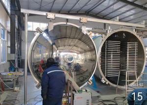 China Food Vacuum Industrial Freeze Drying Equipment Fruits Vegetables Meat wholesale
