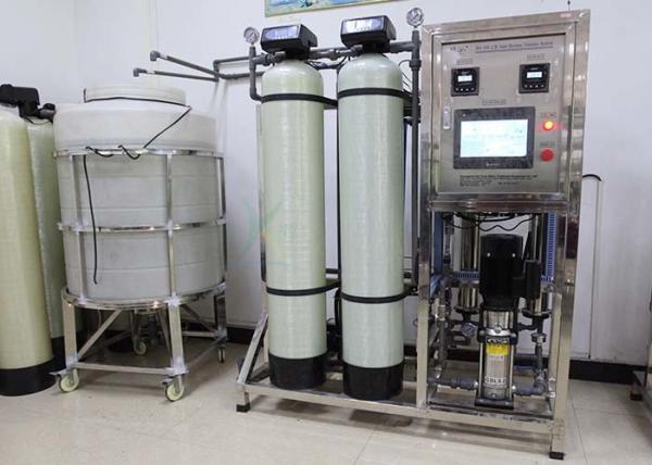 Quality 500lph Reverse Osmosis RO Water Treatment System With UV / Ozone Purifier for sale