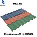 Sangobuild Metro Eco Roofing Tile / Stone Coated Eco-Friendly Metal Types Roof