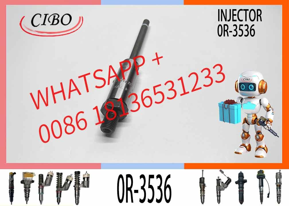 Fuel Injector 4W7019 0R-3536 For Excavator Engine 3408 3408B 3408C 3412 3412C