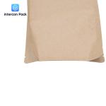 Environmental Protection Gusset Packaging Bag Eight Side Seal Kraft Paper