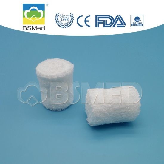 Cotton Medical Wound Dressing Sterile Crepe Bandages Elastic Adesive Type