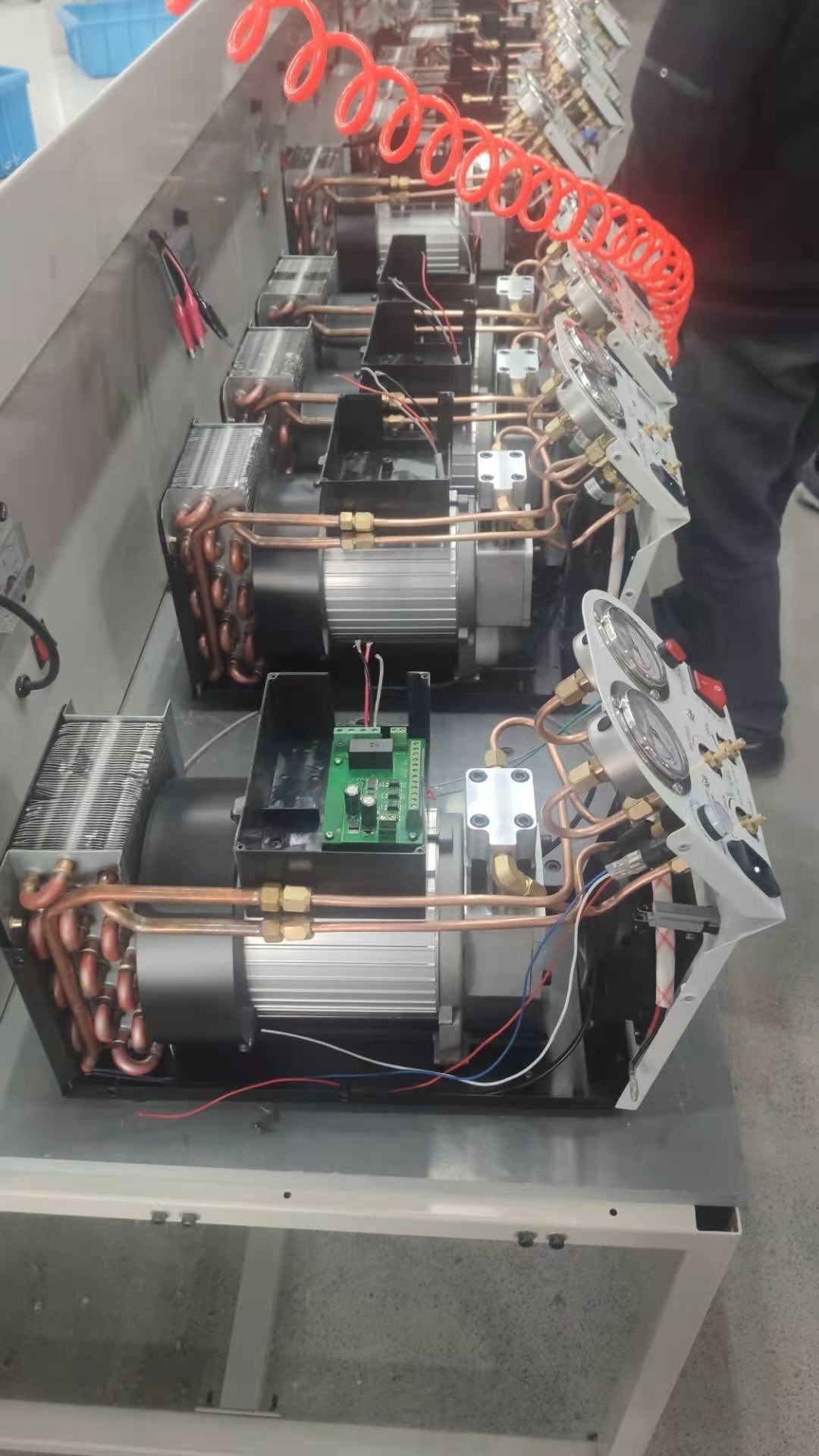 ZLRR-2A HVAC Air Conditioner Evacuation Feron Recovery Machine With Twins Cylinder