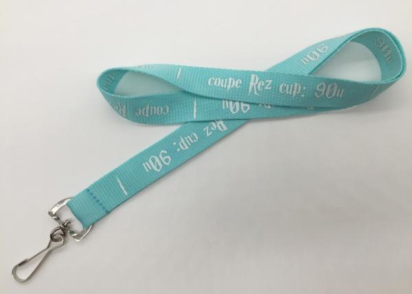 Promotions customized silk-screened printed polyester Lanyards for events