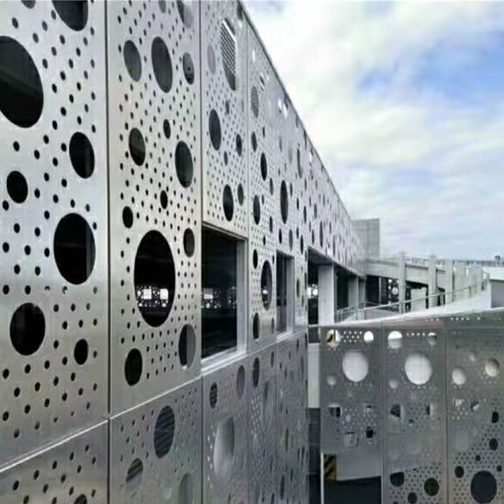 Perforated Stainless Steel Mesh Metal With Various Coatings Hole Diameters 0.5mm-20mm