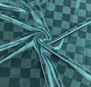 China Stretch Velour Dralon Velvet Fabric 260gsm Flannel Cloth Material Soft Embossed wholesale