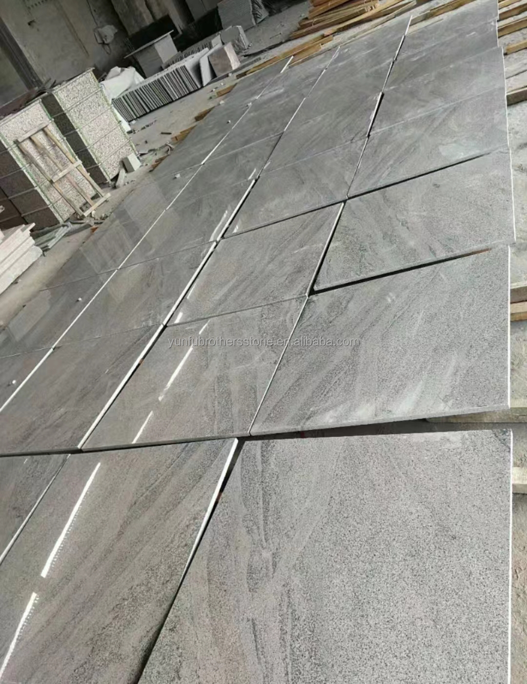 Top-Grade Andromeda White Granite Polished Slab for Residential Projects