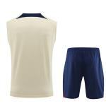 Moisture Wicking Football Fitness Vest Off White Soccer Training Bibs Durability
