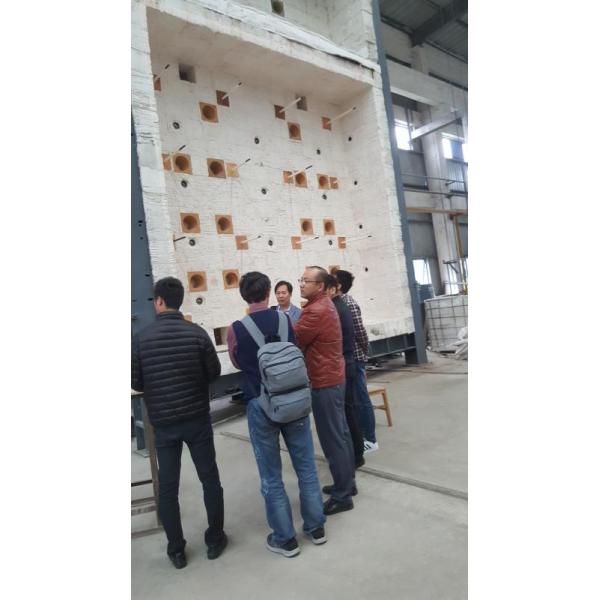 ISO834 Standard Construction Materials Vertical Fire Testing Furnace Lab Test Equipment