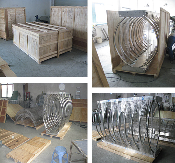 Revolving Security Full Height Turnstile Speed Gate Systems With Card Reader System