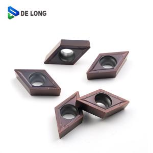 China DCMT070204 DCMT11T304 SL CNC Carbide Inserts PVD / CVD Coating wholesale